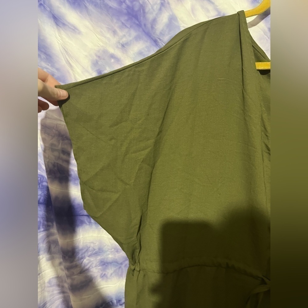 Shein Curve Women's Green Shorts Jumpsuit Size 2XL - Picture 8 of 9